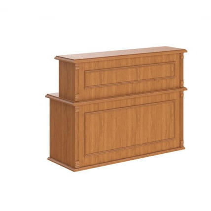 Стойка ресепшен РМС 160 Орех гарда / RMS_0