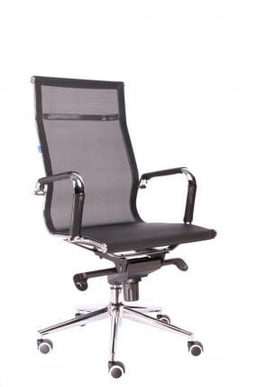 Кресло руководителя Опера М сетка Черный / Opera M_1