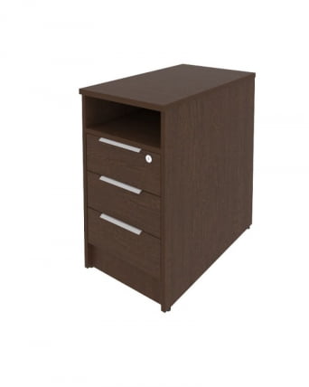 Тумба приставная Метал Сйстем Б.ТП-1 Венге/Серый / Metal System_0