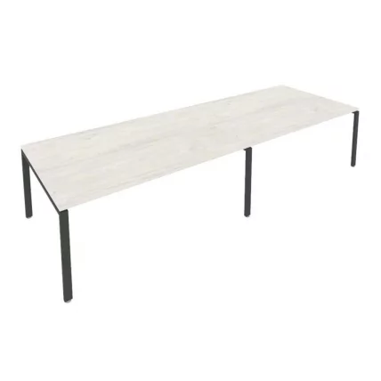 Переговорный стол (2 столешницы) Метал Сйстем Б.ПРГ-2.5 Наварра/Антрацит / Metal System_0