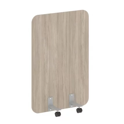 Перегородка на металлических опорах, на роликах Р-лине  ДП.Р-80-120 Дуб Аттик / R-line DP.R-80-120_0