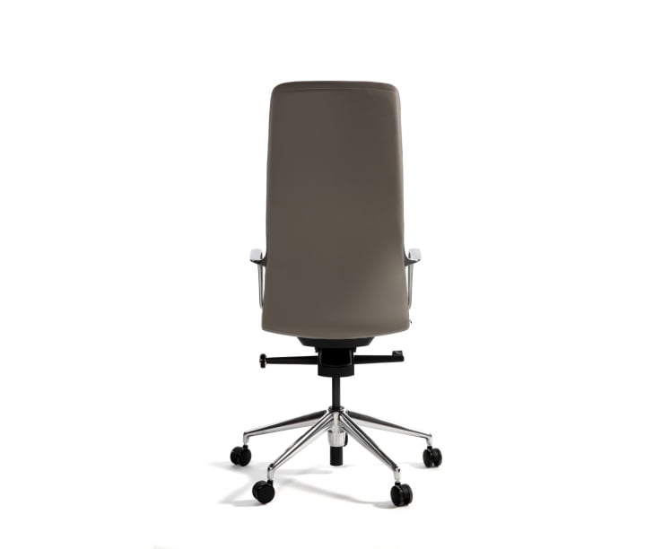 Кресло руководителя Лилль экокожа Бежевый_3