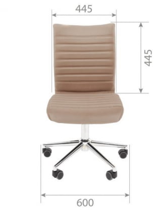 Офисное кресло CХАИРМАН 033 велюр Черный / CHAIRMAN_11