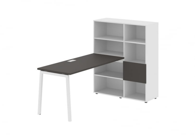 Рабочая станция ЕДИС ЕЛРСТ 1115 Мокко Белый Белый / EDIS ELRST_0