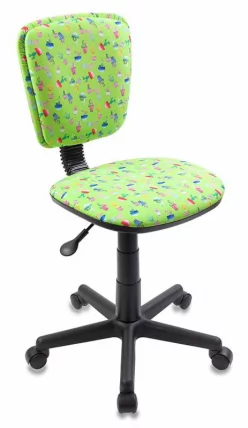 Кресло детское Бюрократ CХ-204НКС/CАCТУС-ГН Зеленый Кактусы / CH-204NX/CACTUS-GN_0