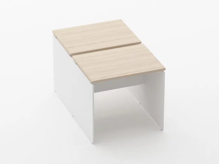 Рабочий модуль Дека ЛДСП каркас 75.125.08 Туя/Белый / Deka_0