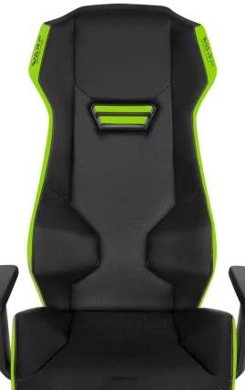 Геймерское кресло ВАРП Зе Зеленый/черный / WARP Ze_9