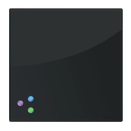 Доска магнитно-маркерная стеклянная БРАУБЕРГ 45х45 см Черная / BRAUBERG_0