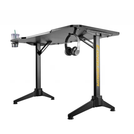 Стол для геймеров ЛУМИ ГМД03-1 c подсветкой Блаcк / LUMI GMD03-1 c Black_3