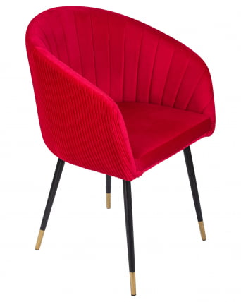 Стул обеденный ДОБРИН МАРЙ Малиновый велюр 1922-14 / DOBRIN MARY_7