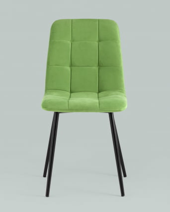 Стул Оливер велюр Травяной / Oliver_3