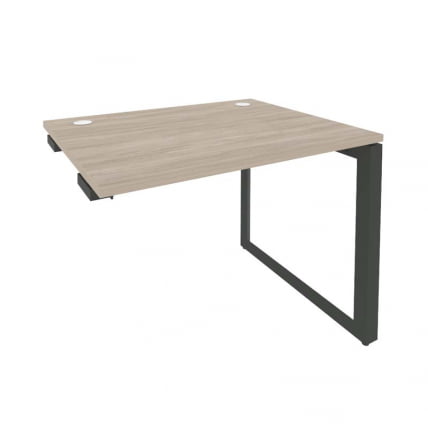 Стол-приставка на О-образном м/к к опорным элементам ОНИКС О.МО-СПР-1.8 Дуб Аттик/Антрацит / ONIX O.MO-SPR-1.8_0