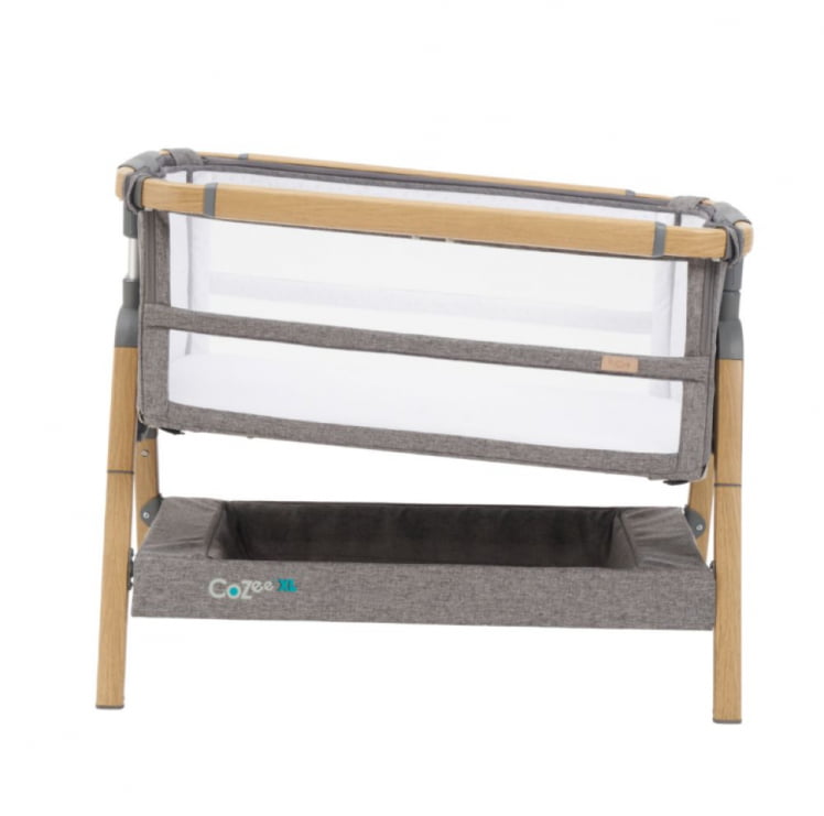 Кровать-трансформер приставная Тутти Бамбини (Тутти Бамбини) КоЗее КСЛ 120*60 см Оак/Чаркоал 211209/3590 / Tutti Bambini CoZee XL Oak/Charcoal_4