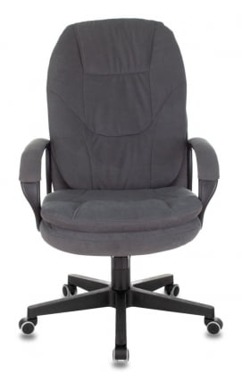 Кресло руководителя Бюрократ CХ-868Н Фабриc серый Алфа 44 / CH-868N Fabric Alfa_1
