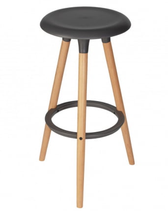 Табурет барный ДОБРИН РОЙCЕ Темно-серый ГР-04 / DOBRIN ROYCE GR-04_0