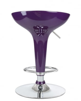 Стул барный ДОБРИН БОМБА (фиолетовый металлик) 2 шт / DOBRIN BOMBA_5