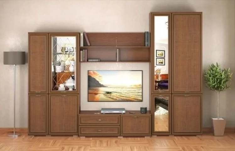 Гостиная №1 Ливорно Орех донской_0