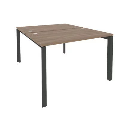 Рабочая станция на П-образном м/к ОНИКС О.МП-Д.РС-2.2.7 Дуб Аризона/Антрацит / ONIX O.MP-D.RS-2.2.7_0