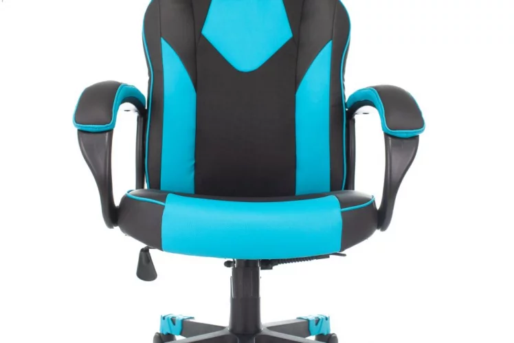 Геймерское кресло Зомбие ГАМЕ 17 Черный-синий / Zombie GAME_4