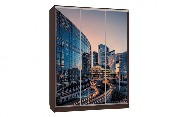 Шкаф-купе Бассо 7-600 79 СК-01Б52 венге / SK-01B52_0