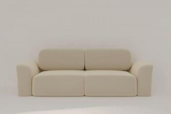 Диван прямой Сольхейм (Берхоусе) Цвет фасада: Левис 08 велюр; Тип: Прямой; Материал фасада: Металл/Велюр / (Berhouse)_4