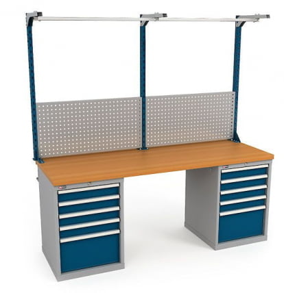 Верстак ВС-200-09 Ф + Экран ВС-200-Э3_0