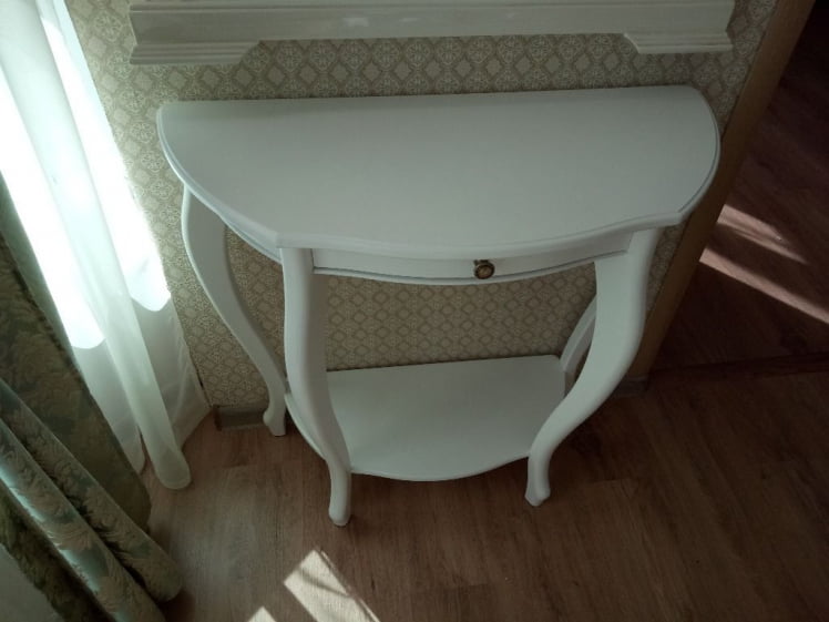 Консоль Элегант Дуб молочный_1