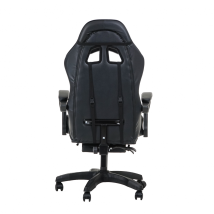 Кресло 1206 КИНГКУЕЕН цвет черный с массажем 1206-блаcк-масс / KINGQUEEN 1206-black-mass_3