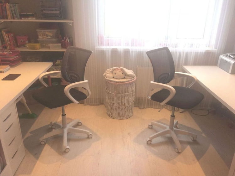 Кресло оператора CХАИРМАН 696 белый пластик (вхите) Серое / CHAIRMAN (white)_6