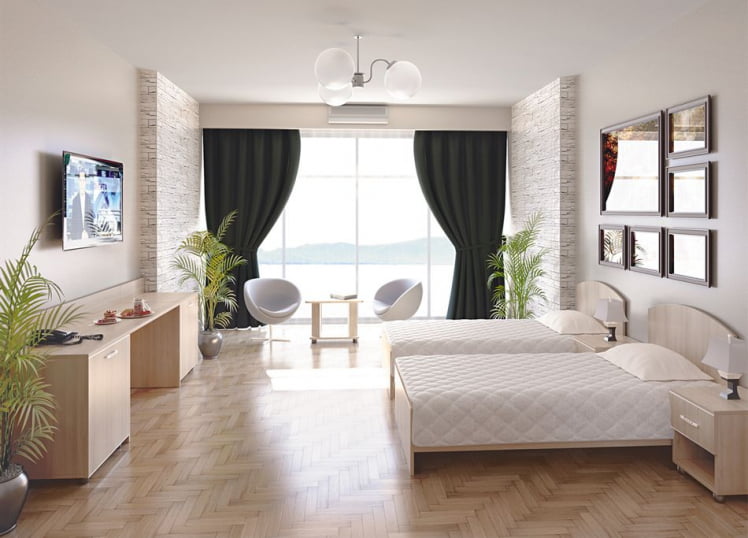 Шкаф распашной для одежды ЛИГХТ С-ШР-40 Акация Лорка / LIGHT_3