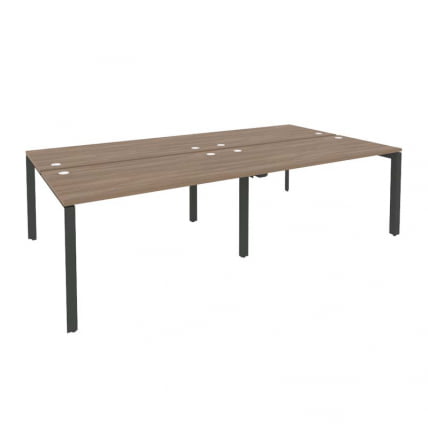 Рабочая станция на П-образном м/к ОНИКС О.МП-Д.РС-4.3.7 Дуб Аризона/Антрацит / ONIX O.MP-D.RS-4.3.7_0