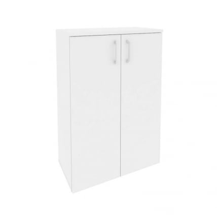 Шкаф средний широкий (2 средних фасада ЛДСП) ОНИКС О.СТ-2.3 Белый Бриллиант / ONIX O.ST-2.3_0