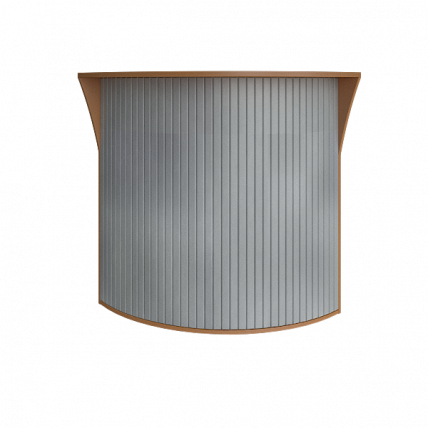 Стойка угловая (радиусный элемент - ролета) Рива А.РС-5.5 Груша Ароза / Riva_0