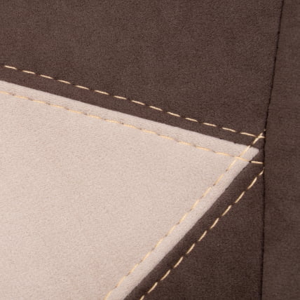 Кресло Арена металБЛ велюр, коричневый/бежевый, 6/7 / Arena metalBL_12