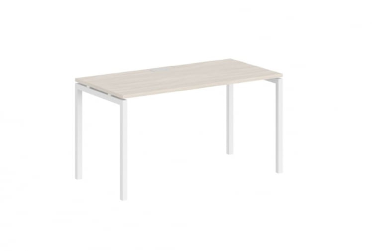 Стол рабочий Сигма СГ.206.ОЛ.44.ВХ Дуб светлый Белый / Sigma SG.206.OL.44.WH_0