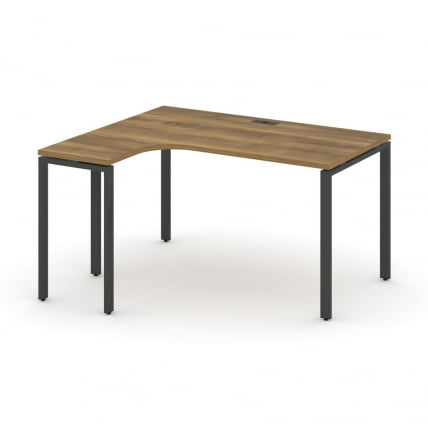 Стол эргономичный левый CОНCЕПТ CН.ОСА-002(Л) Сандал Янтарный Антрацит / CONCEPT CN.OSA-002(L)_0