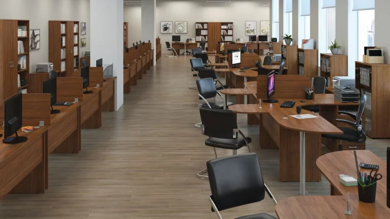 Стол эргономичный правый ТРД29615503 Орех / TRD29615503_1