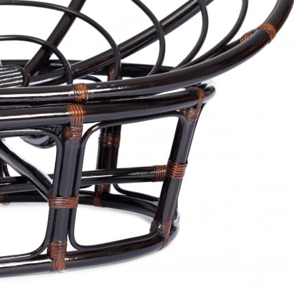 Диван МАМАСАН/МАМАСАН 23/02 В /с подушкой/ подушка 182х119 см, 169х102х80 см, Антикуе бровн (античный черно-коричневый), ткань, оранжевый, С 23 / MAMASAN/МАМАСАН W Antique brown_13