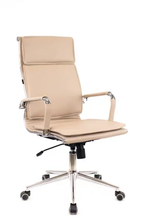 Кресло руководителя Нерей Т экокожа Бежевый / Nerey T_0