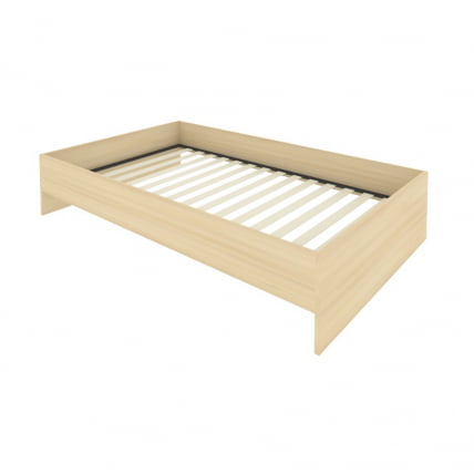 Кровать с ортопедическим основанием без изголовья ЛИГХТ С-К-120 Акация Лорка / LIGHT_0