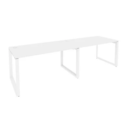 Рабочая станция на О-образном м/к ОНИКС О.МО-РС-2.3.8 Белый Бриллиант / ONIX O.MO-RS-2.3.8_0