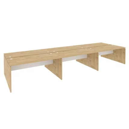 Рабочая станция ОНИКС О.Д.РС-6.4.7 Тиквуд Светлый/Белый / ONIX O.D.RS-6.4.7_0