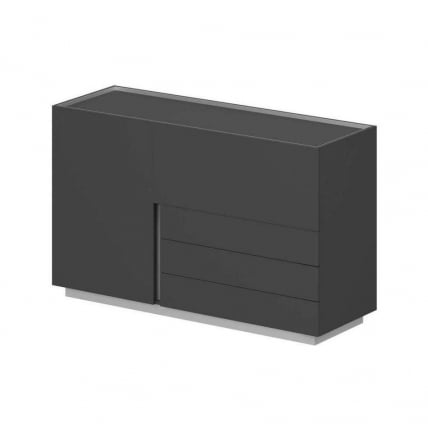 Шкаф правый Оливер ОЛ-20-14.ОС.ОС.ОС.Р Оникс серый / Oliver OL-20-14.OS.OS.OS.R_0