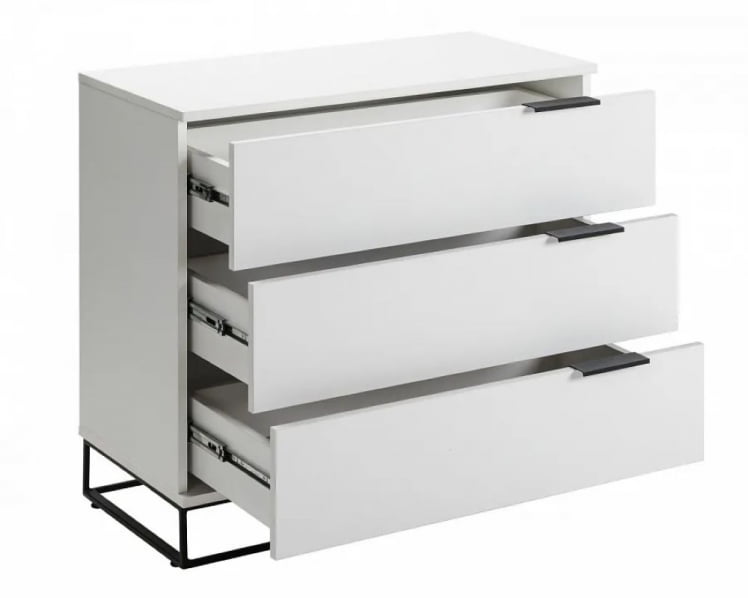 Комод 3 ящика CИТЙ 40095580х Белый / CITY 40095580h_2