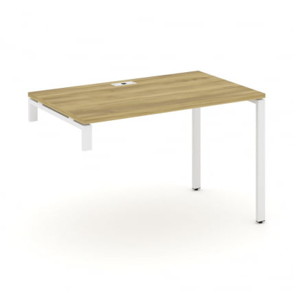 Стол надставка на опорную тумбу CОНCЕПТ CН.ОСН-002 Дуб Винченцо Белый / CONCEPT CN.OSN-002_0