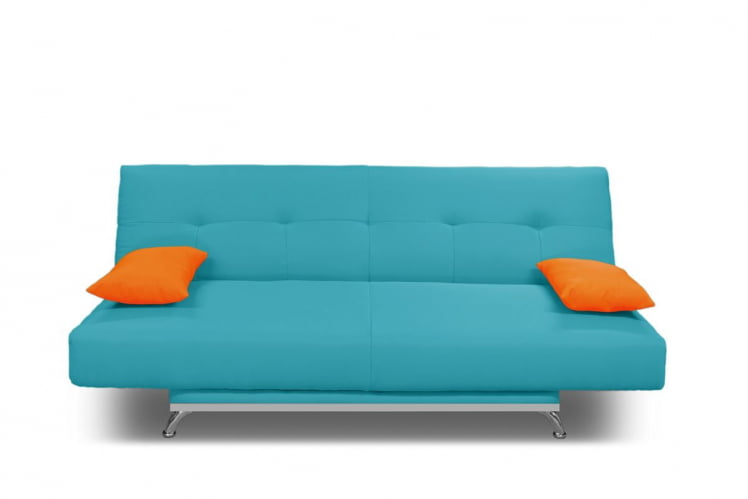 Диван МАНГО 2 (2 категория) Бирюзовый Оранжевый / MANGO_1