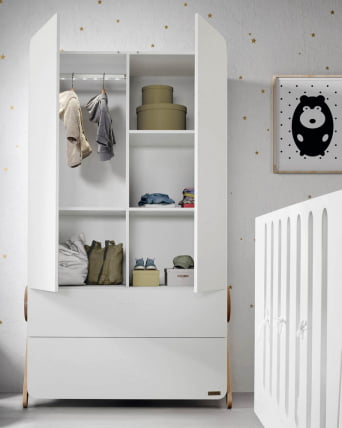 Шкаф Микуна Свинг А-1835 Вхите Скандинавиан / Micuna Swing A-1835 White Scandinavian_0