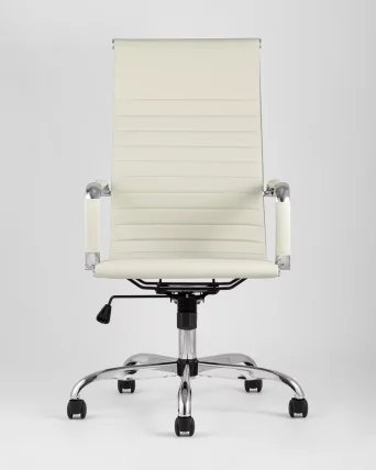 Кресло руководителя ТопЧаирс Ситй Бежевое / TopChairs City_3