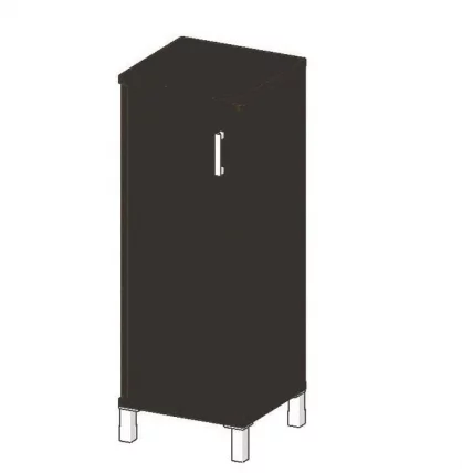 Стеллаж с дверью ДСП В421.6 Р Венге магия / R_0