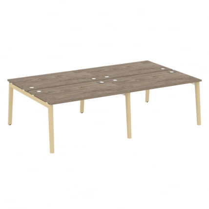 Рабочая станция ОНИКС ВООД ОВ.Д.РС-4.3.8 Тиквуд Темный/Светлый / ONIX WOOD OW.D.RS-4.3.8_0